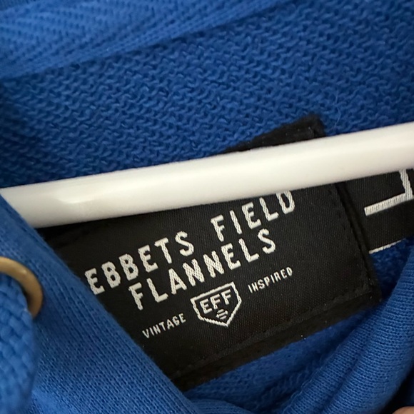 Ebbets Field Flannels Rams Blue Sweatshirt - Picture 3 of 3